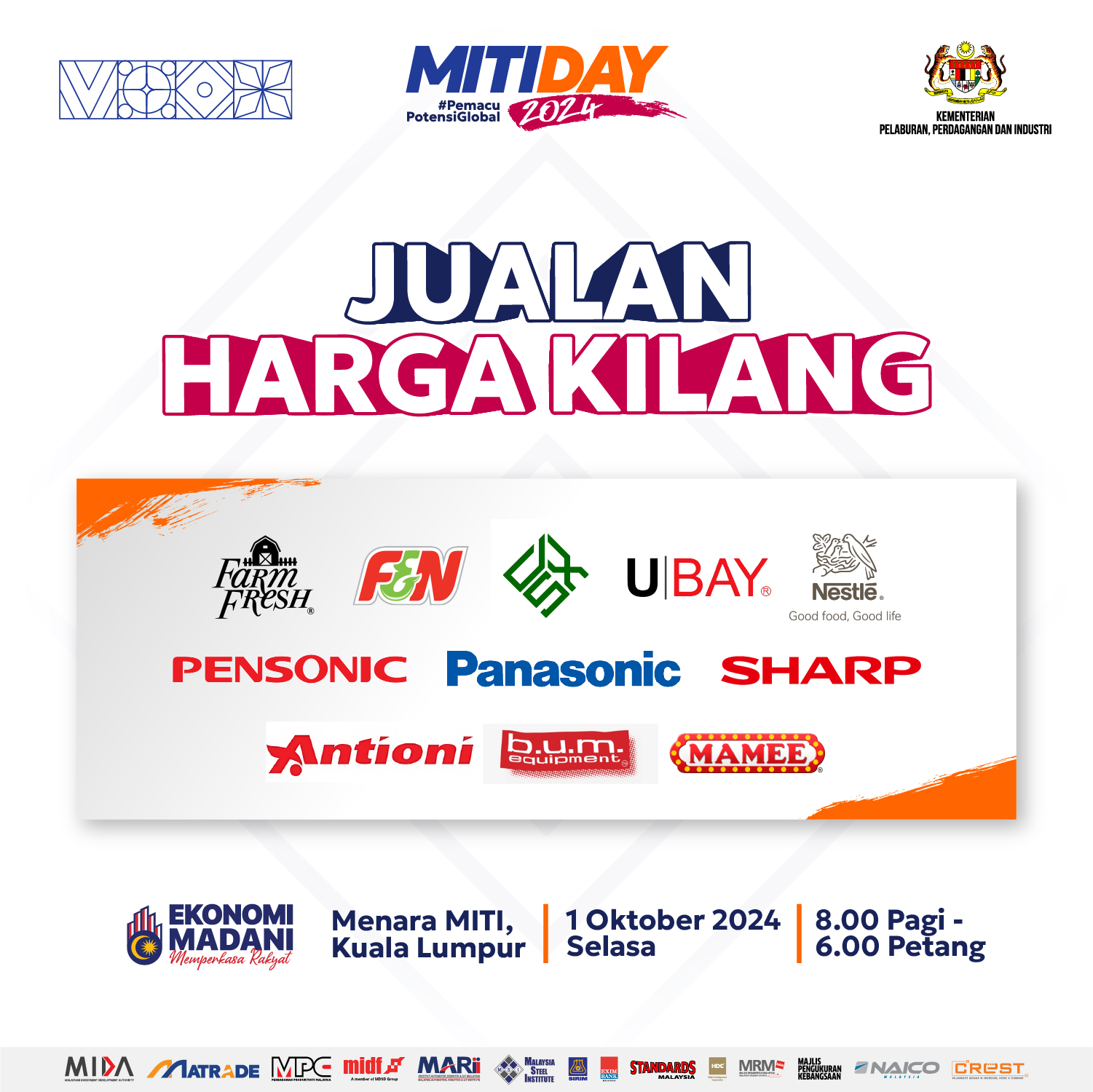 Poster Jualan Harga Kilang